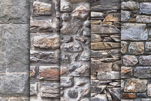 3 Stone Wall Textures Vol 2 x10 (1820)